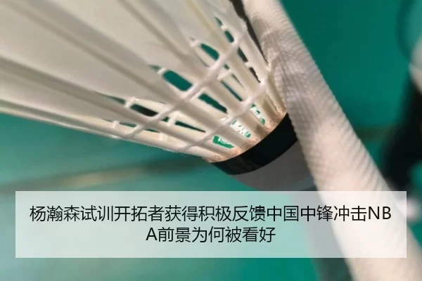 杨瀚森试训开拓者获得积极反馈中国中锋冲击NBA前景为何被看好